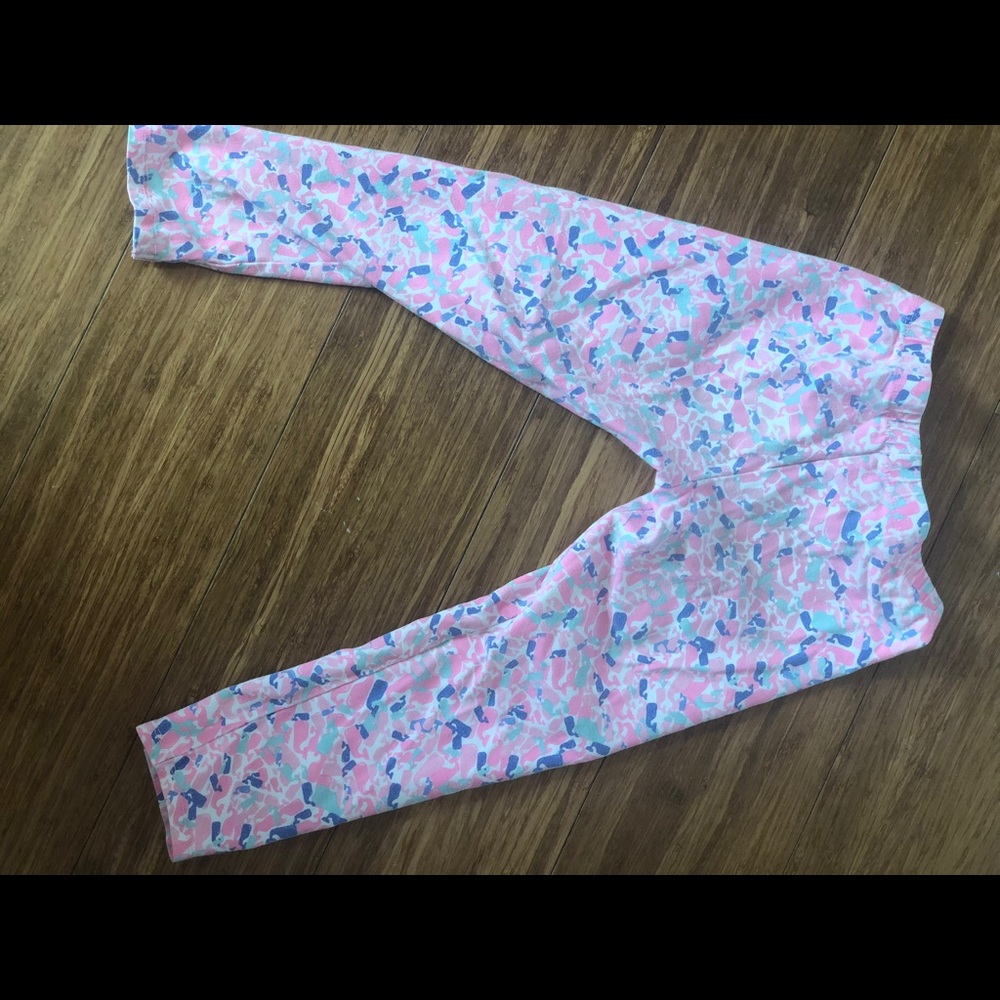 Vineyard Vines Whale leggings, size 4